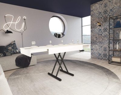 Tavolino salotto trasformabile in tavolo