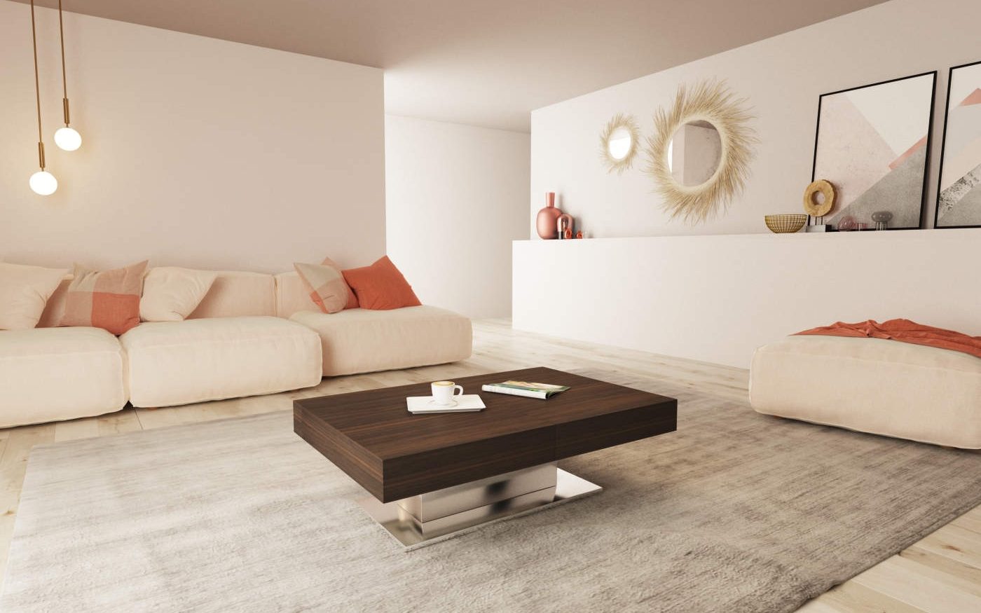 Tavolo alzabile design Salsa