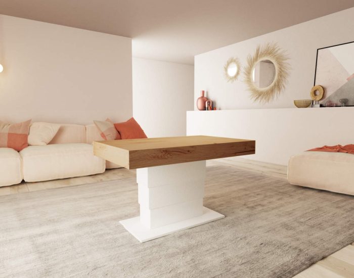 Tavolo saliscendi allungabile moderno