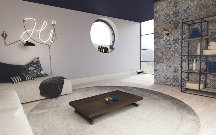 Tavolino alzabile allungabile Mambo