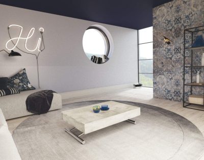 Tavolino basso trasformabile da divano