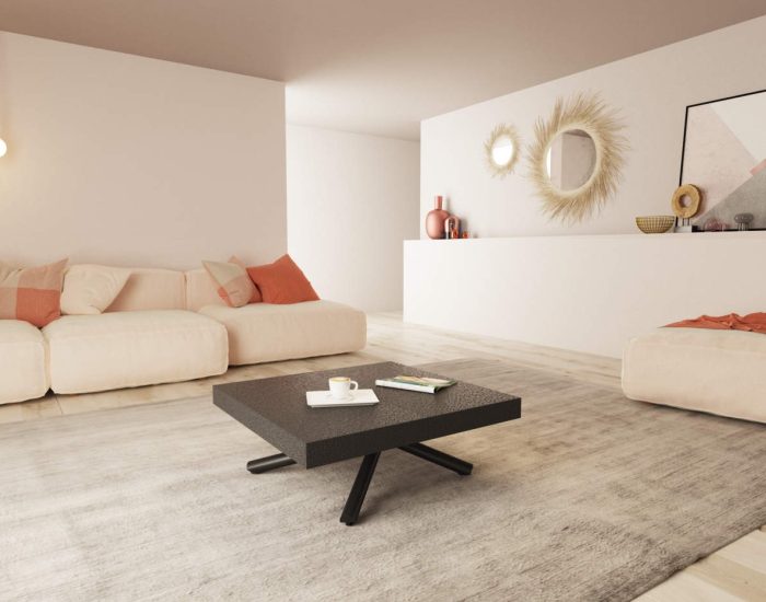 Tavolino da caffĆØ trasformabile