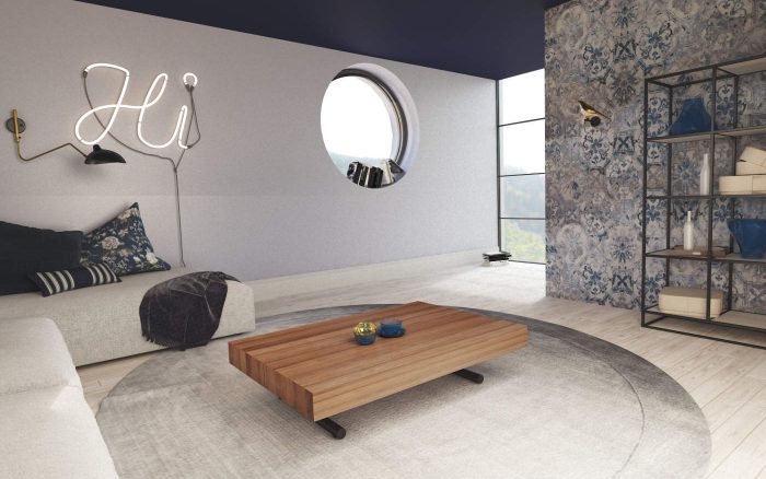 Tavolino saliscendi da caffè Tip Tap