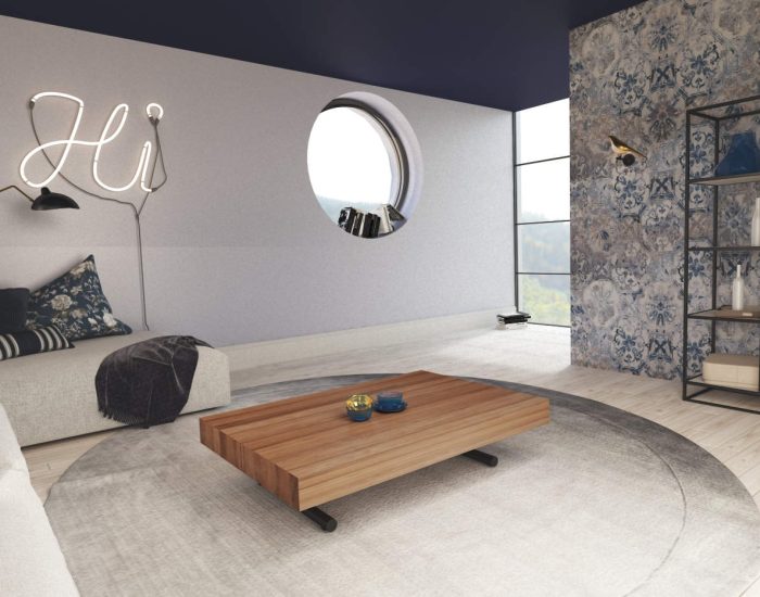 Tavolino saliscendi da caffè