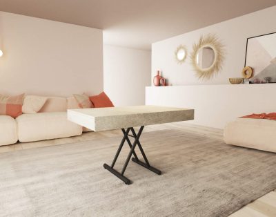 Tavolino salotto alzabile allungabile