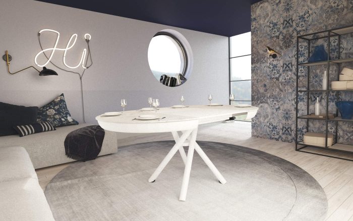 Tavolino salotto che si alza e allunga Valzer