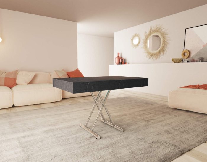 Tavolino salotto pieghevole allungabile