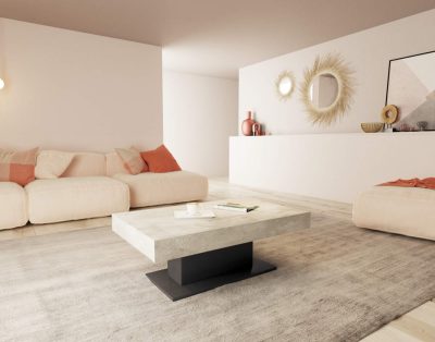 Tavolino salotto trasformabile in tavolo da pranzo