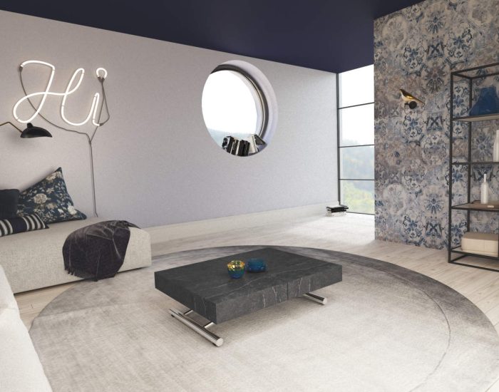 Tavolino soggiorno trasformabile da divano