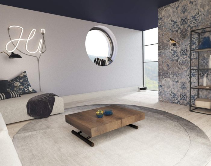 Tavolino sollevabile da divano