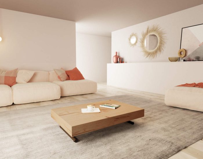 Tavolino su e giu allungabile