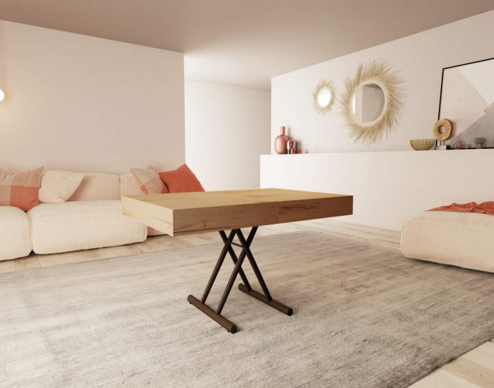 Tavolino su e giu da divano