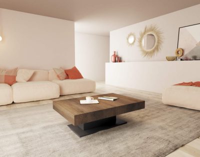 Tavolino trasformabile in tavolo da pranzo