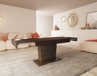 Tavolo allungabile salvaspazio da divano