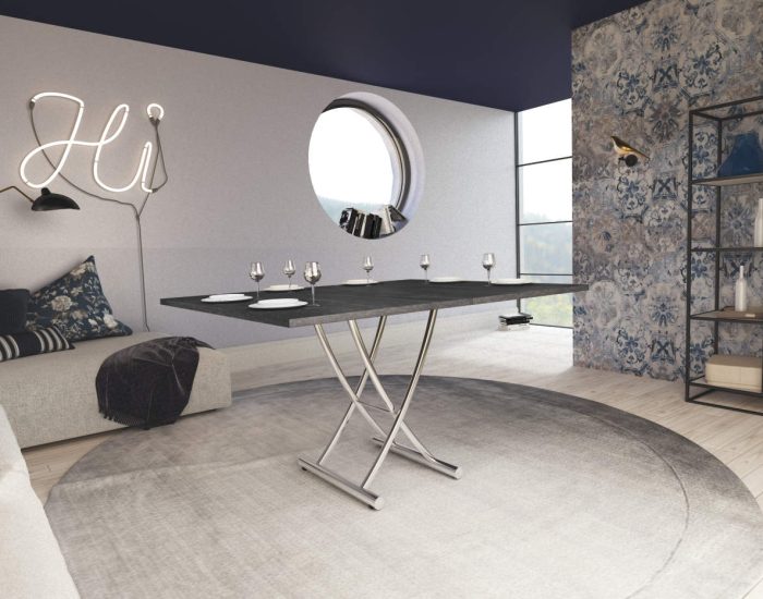 Tavolo basso che si alza da salotto