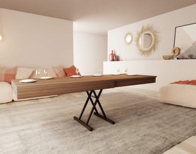 Tavolo che si abbassa per monolocale