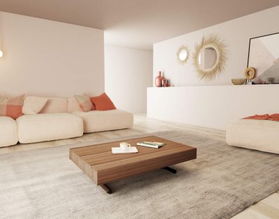 Tavolo che si abbassa per soggiorno