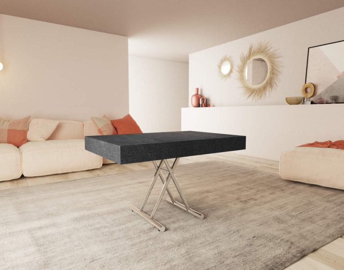 Tavolo da salotto trasformabile allungabile