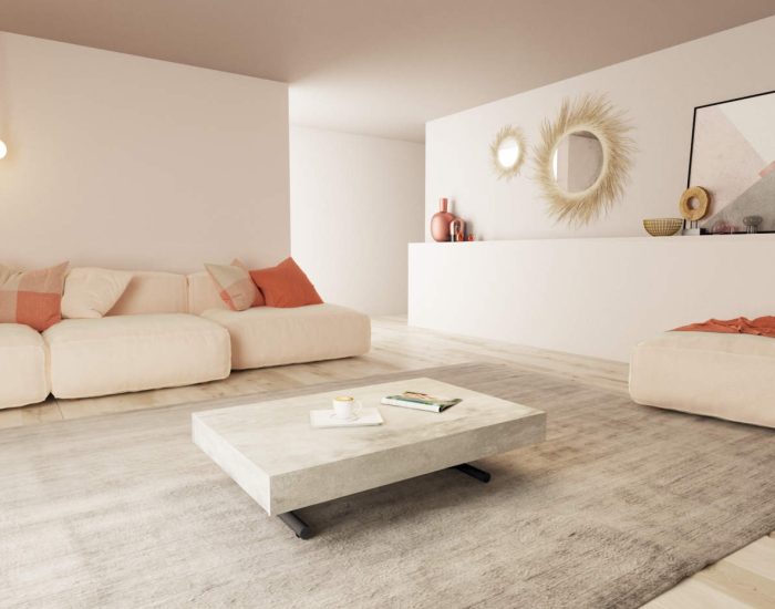 Tavolo salvaspazio trasformabile