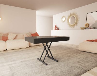 Tavolo sollevabile allungabile da caffè