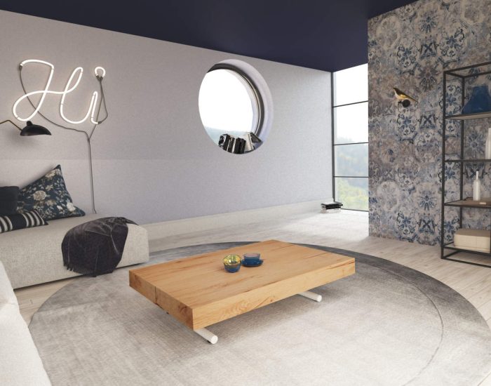 Tavolo tavolino trasformabile da caffè