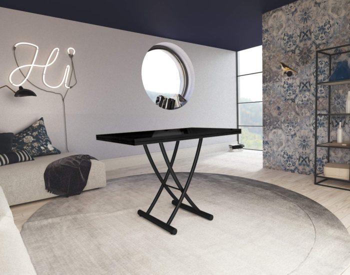 Tavolino salotto alzabile basso