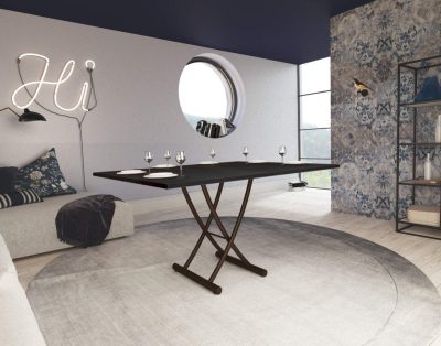 Tavolo abbassabile da salotto