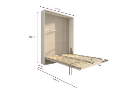 Letto a scomparsa 140 Verticale