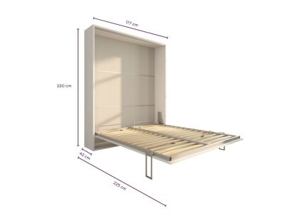 Letto a scomparsa 160 Verticale
