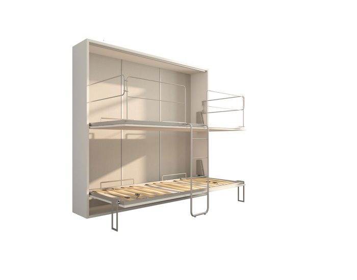 Cloud 80 – Letto a castello salvaspazio a scomparsa